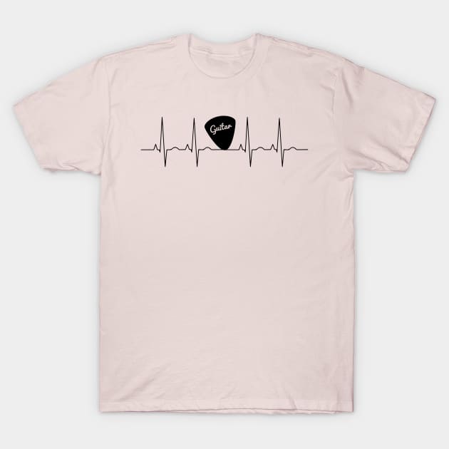 ekg musician,electrocardiogram,anatomy lovers ,aorta biology,blood melody,cardiac gift ,acoustic,guitarist entertainment,chord T-Shirt by Djalal